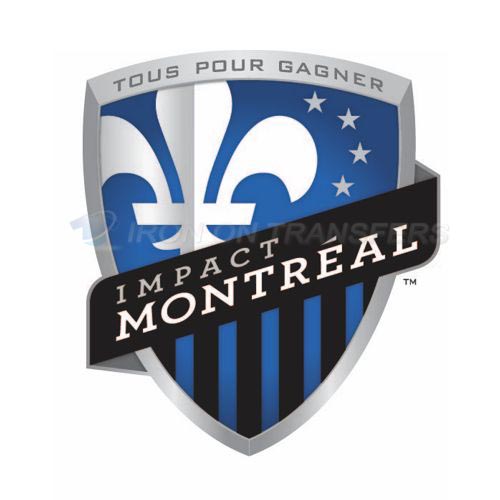 Montreal Impact Iron-on Stickers (Heat Transfers)NO.8400
